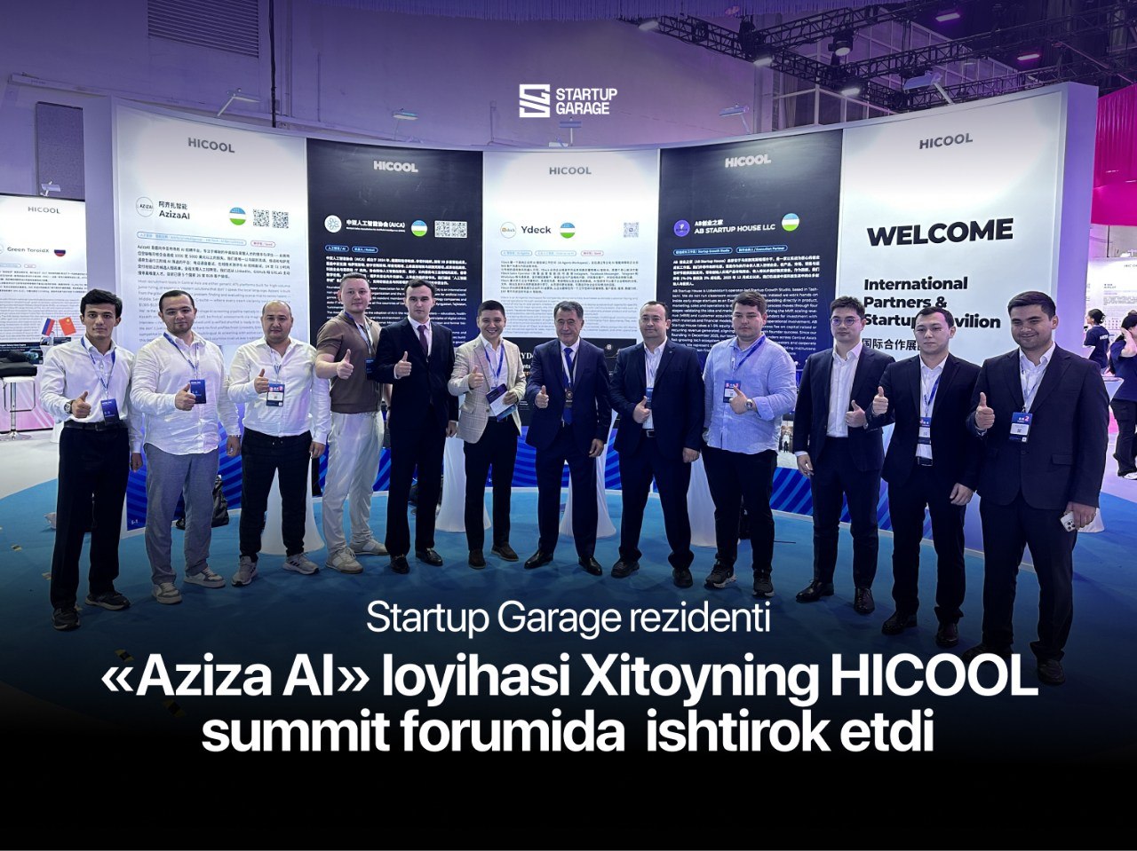  Aziza AI’ning Xitoy bozoriga chiqishi bo‘yicha ilk PoC bosqichlari boshlandi.